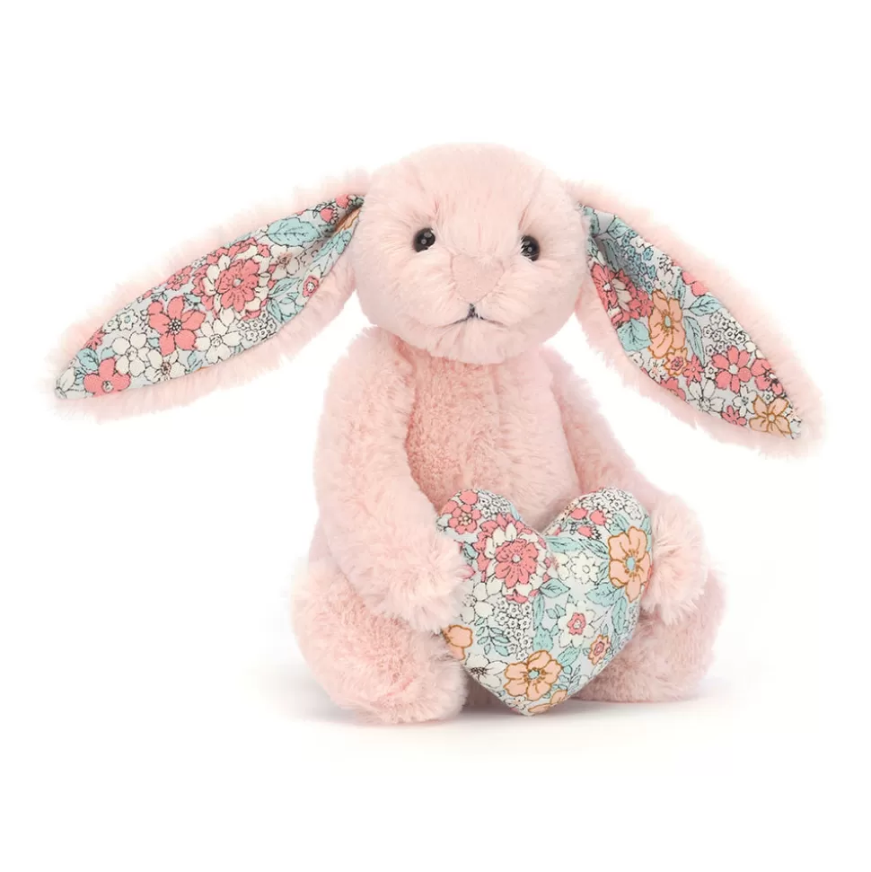 Lapin Tendresse Cœur Fleuri - Doudou Printanier Jellycat