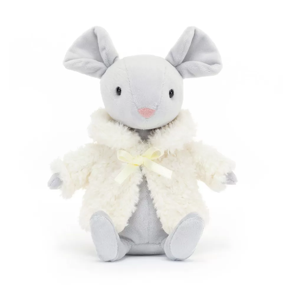 Manteau Douillet Souris Doudou - Peluche Confortable Jellycat pour Câlins