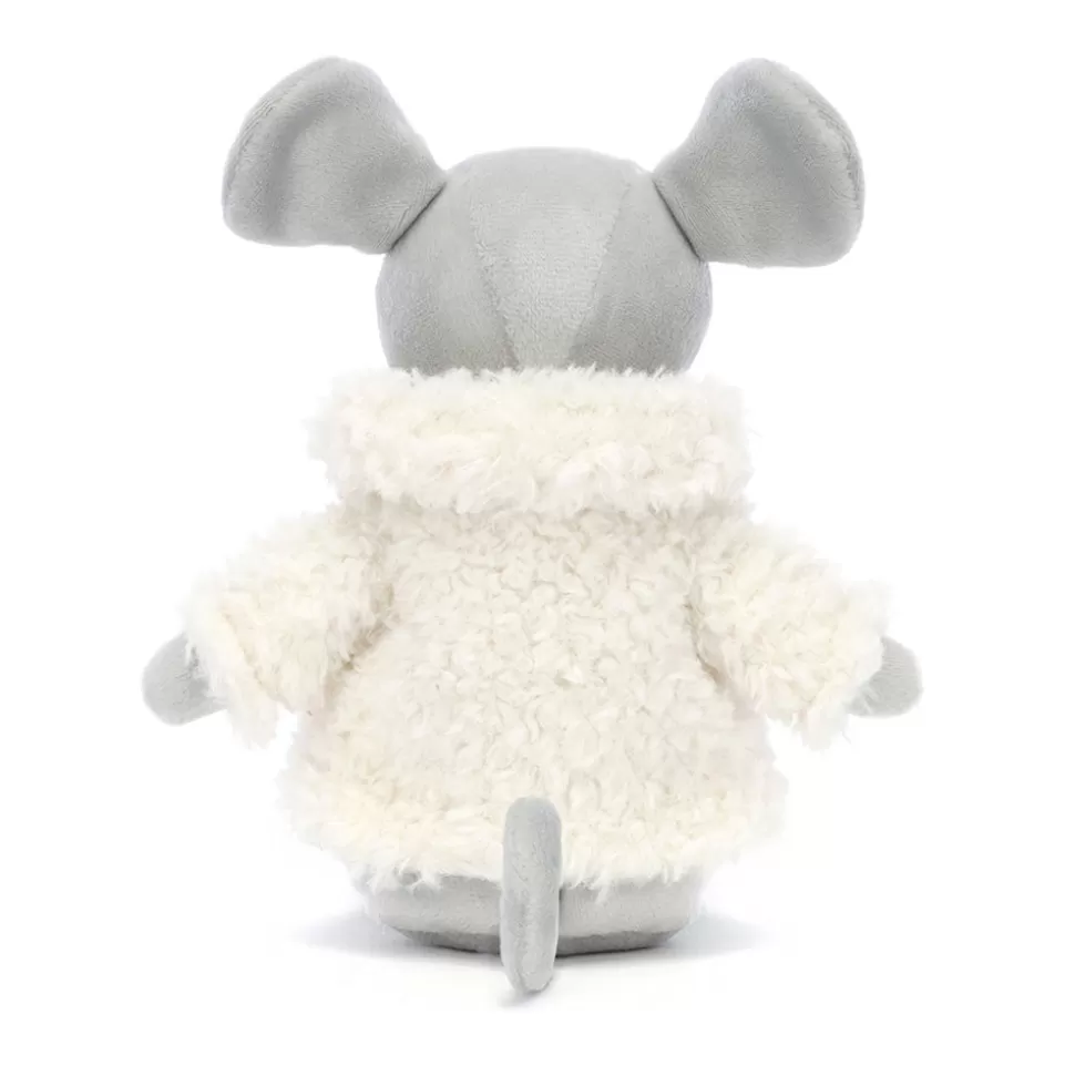 Manteau Douillet Souris Doudou - Peluche Confortable Jellycat pour Câlins