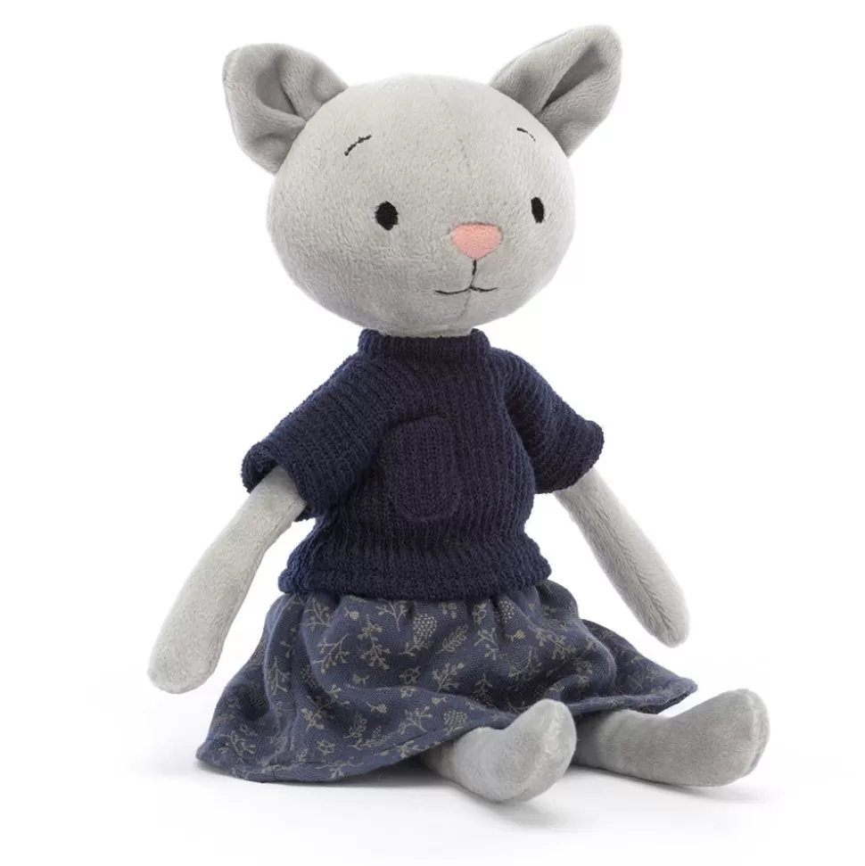 Jellycat : Chaton Coquet au Regard Irrésistible