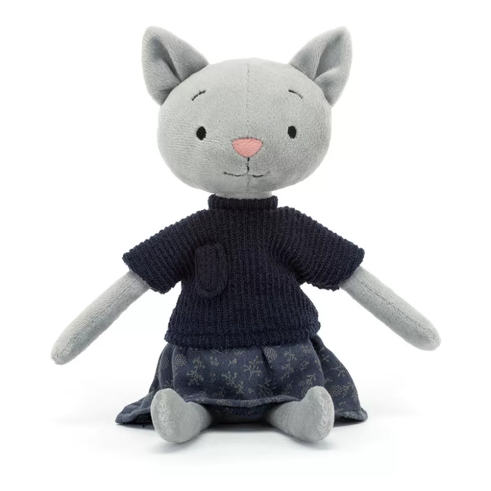 Jellycat : Chaton Coquet au Regard Irrésistible