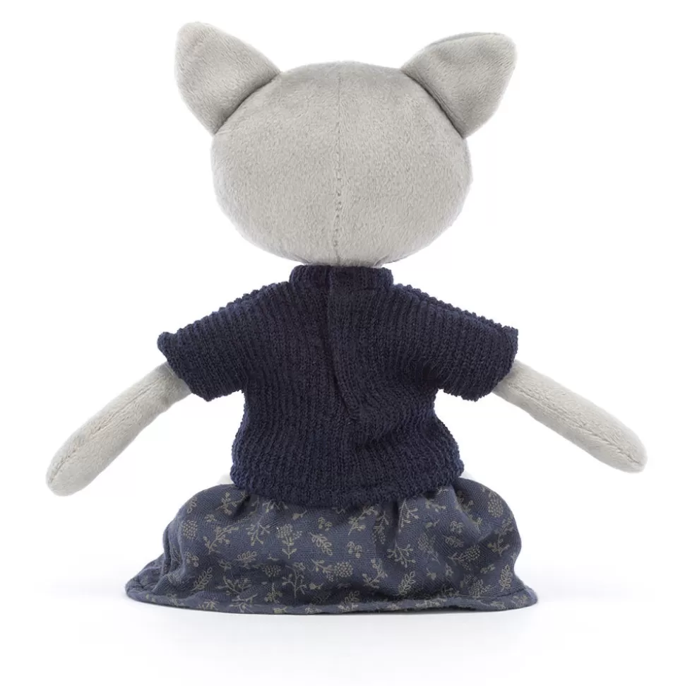 Jellycat : Chaton Coquet au Regard Irrésistible