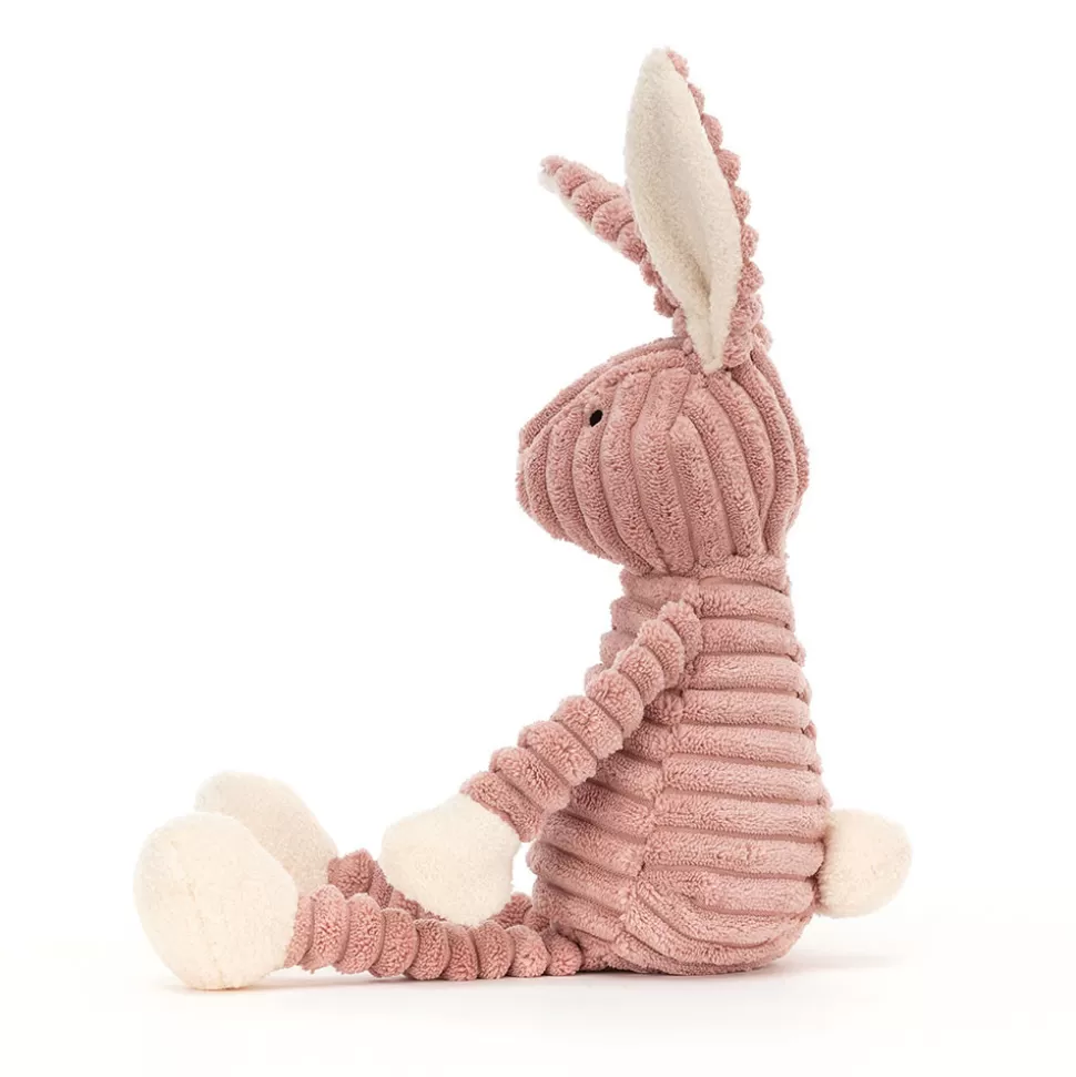 Doudou sensoriel Lapinou CordyRoy Jellycat - Peluche ultra douce pour nouveau-nés