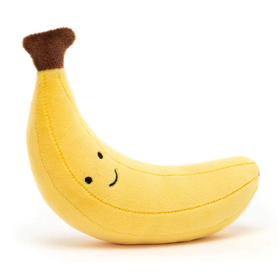 Jellycat - Banane Amusante en Peluche Fruitée pour Câlins