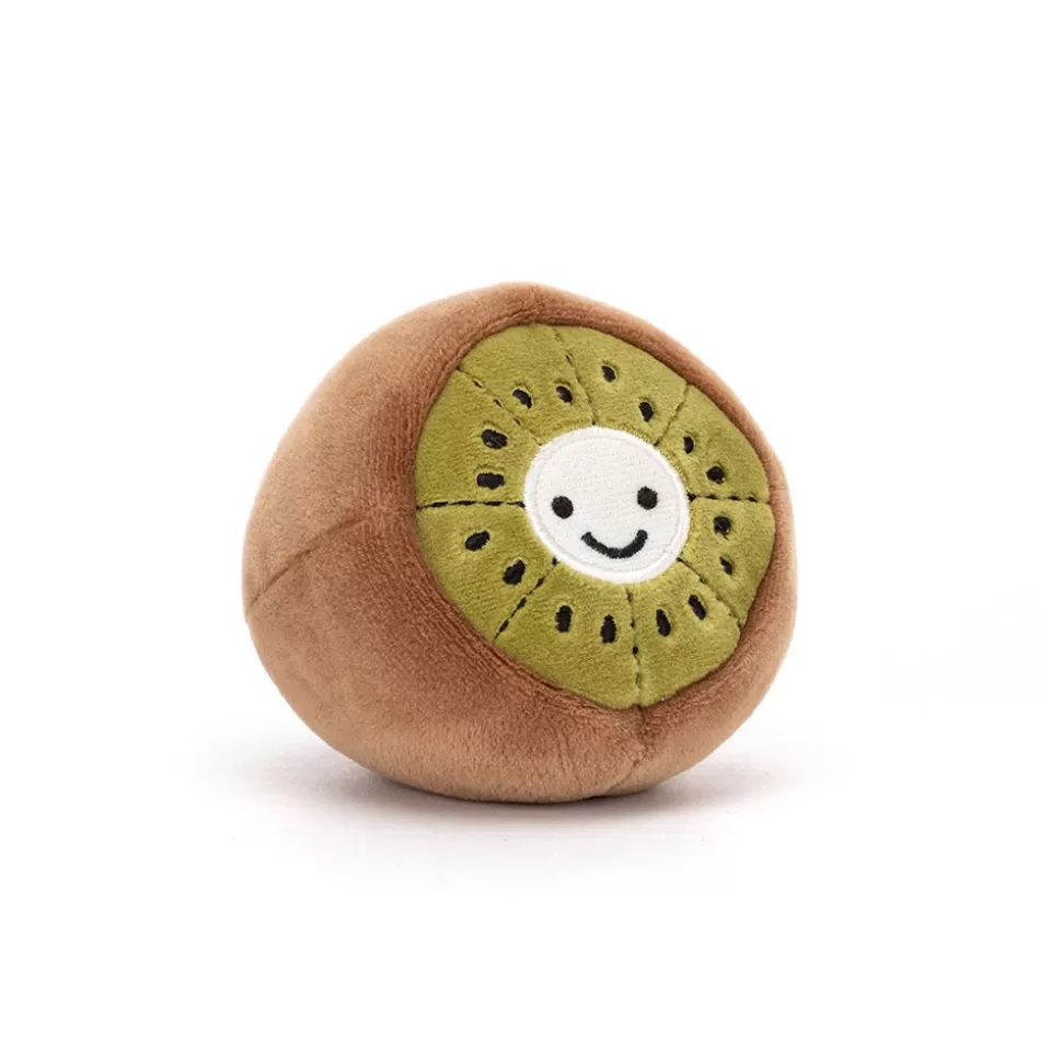 Doudou Sensoriel Kiwi - Peluche Adorable aux Couleurs Vitaminées par Jellycat