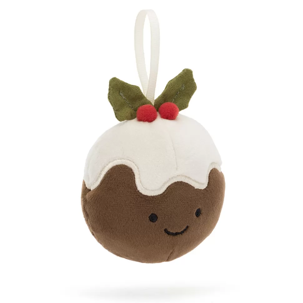 Jellycat - Folie Douce : Délices Amusants en Pouding de Noël