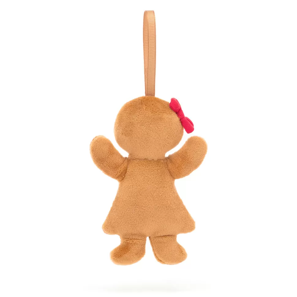 Nounours Festif Rubis Éclatant - Doux Pain d'Épice Magique par Jellycat