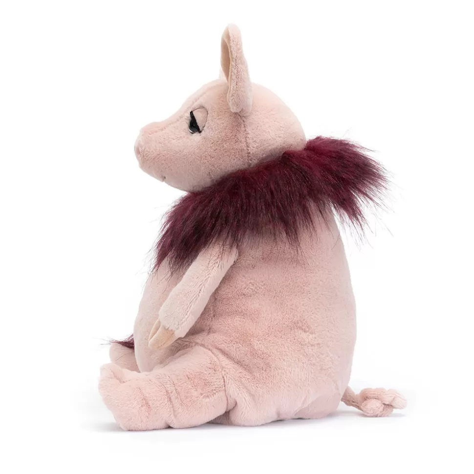 Cochon Élégant Jellycat - Doudou Lumineux pour Moments Magiques