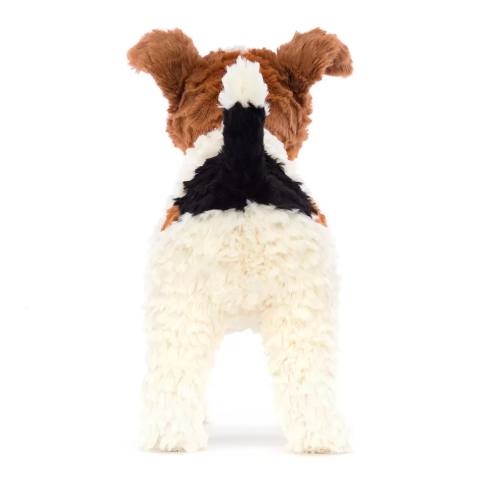 Hector le Fox Terrier en Peluche Douce - Doudou Câlin Jellycat pour Enfants et Bébés