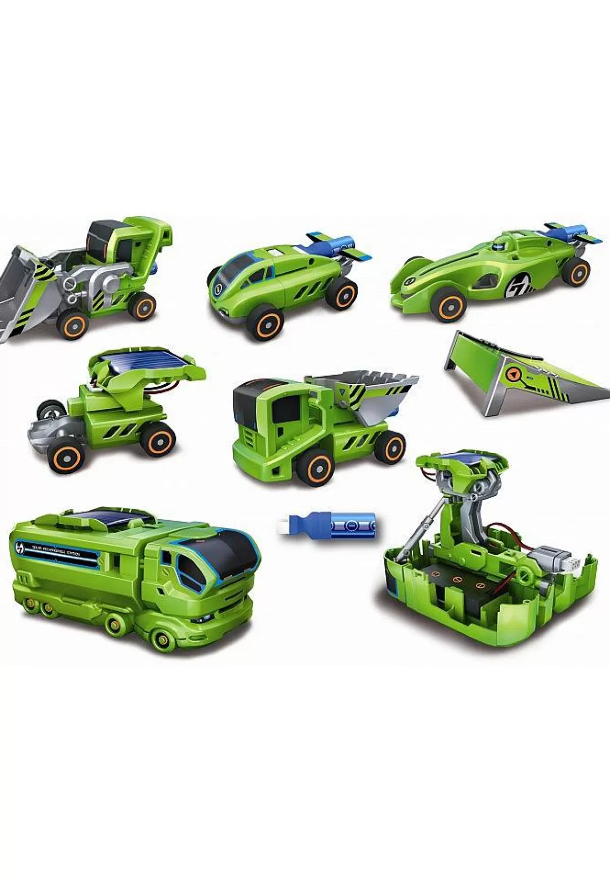 Kit Complet Jouets Éducatifs 6-en-1 Éco-Énergie - Solaire & Hybride - Économique