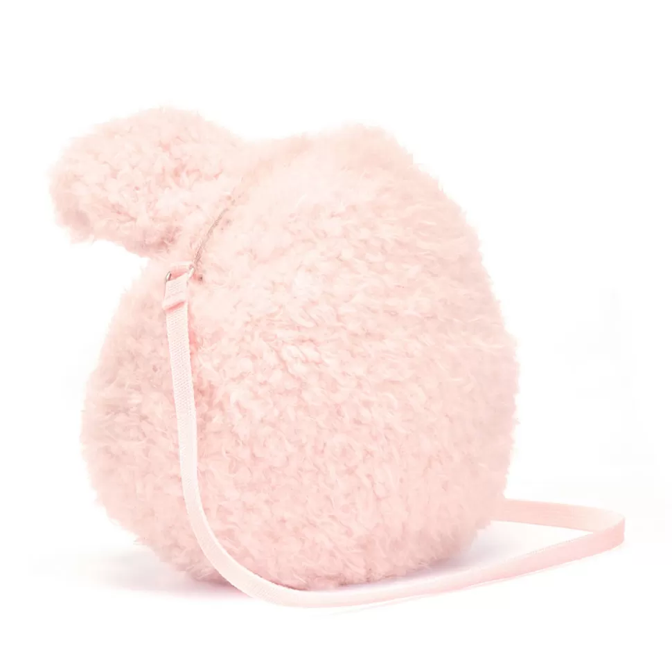 Marque Jellycat - Sac Bandoulière Cochonnet Doux (Doudou Porcin Léger pour Enfants)