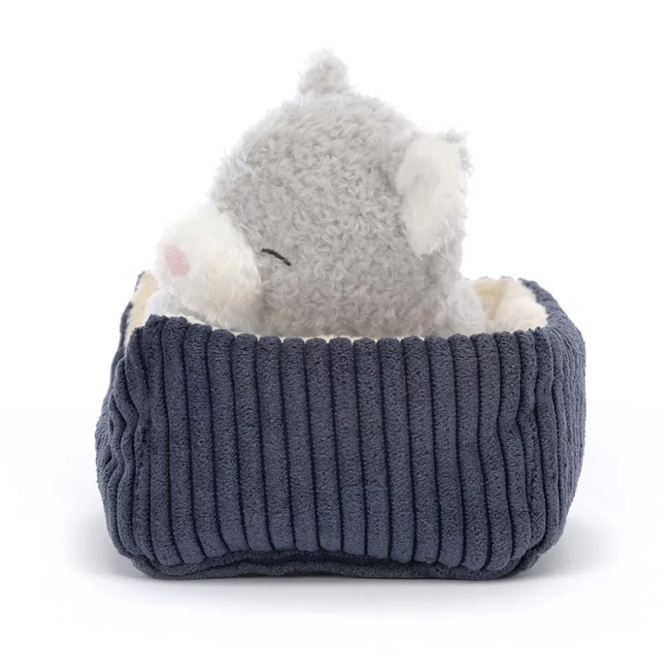 Jellycat - Peluche Adorable Chaton Faisant la Sieste, Douillette et Confortable