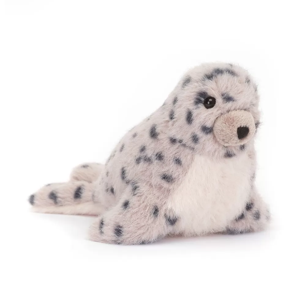 Jellycat Peluche Phoque Marin à Pois Doux - Compagnon Câlin des Océans
