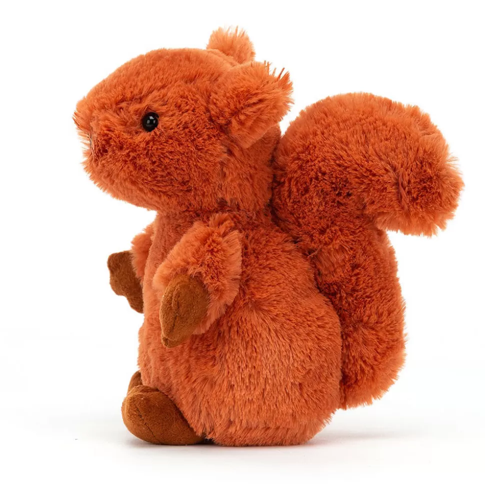 Écureuil Doudou Nippit – Peluche Douce Jellycat pour Câlins Réconfortants