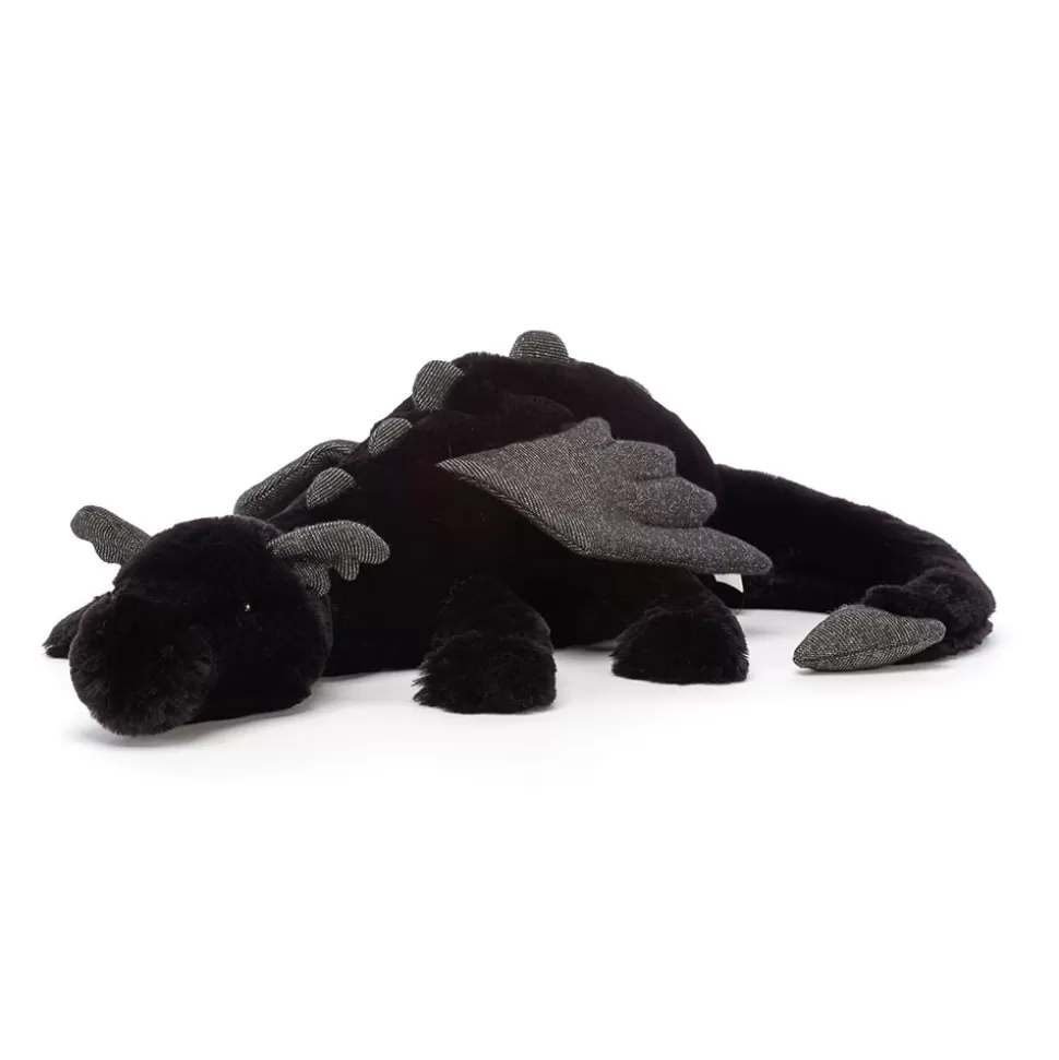 Dragon de Nuit en Peluche Velours – Collection Exclusive Jellycat