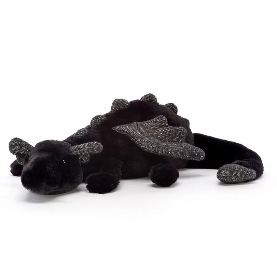 Dragon de Nuit en Peluche Velours – Collection Exclusive Jellycat