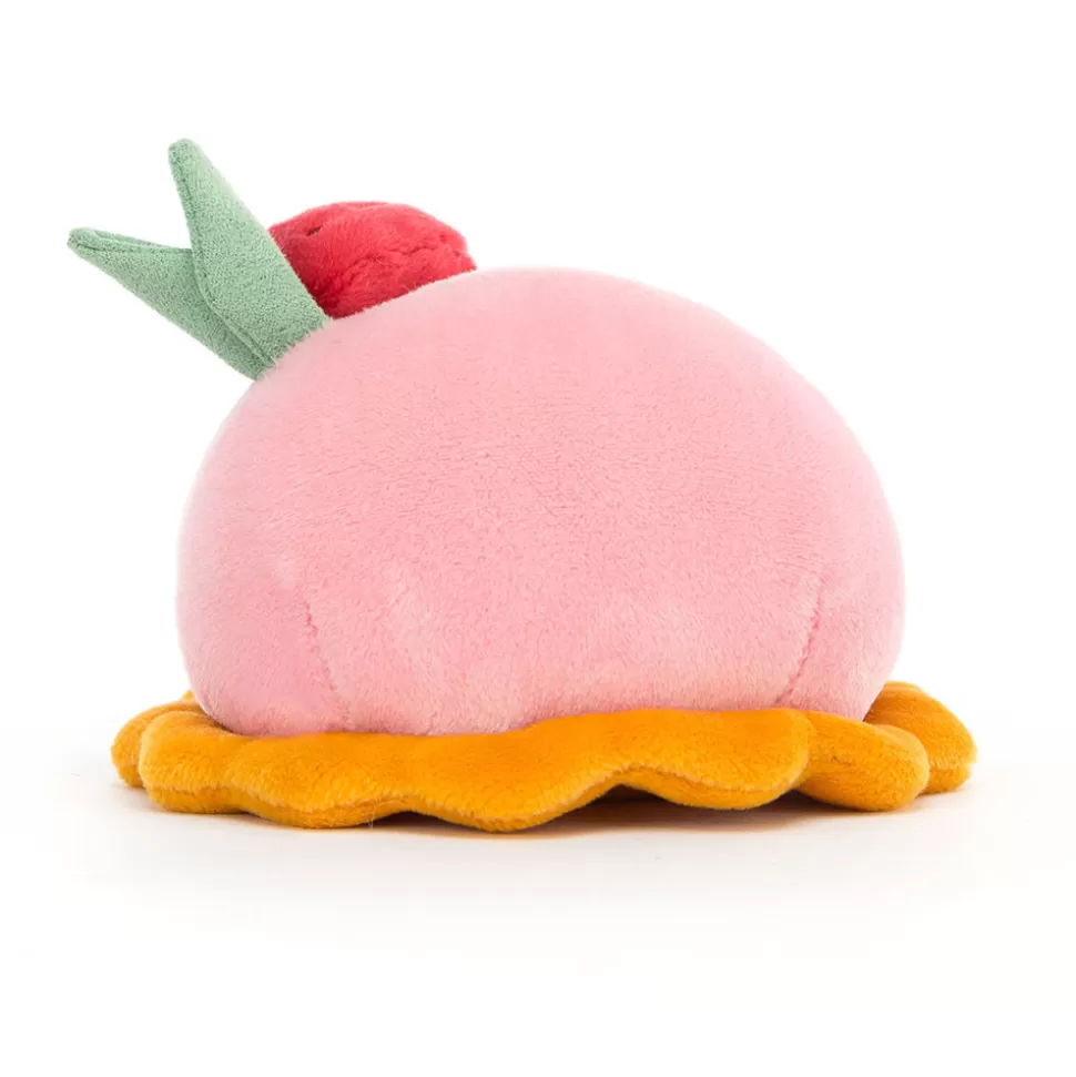Dôme Délicat Pâtisserie Gourmande Framboise Acidulée - Jellycat Doudou