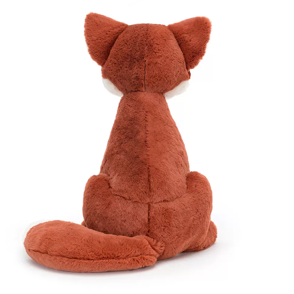 Doudou Renard Quinn en Peluche Douce - Jellycan Compagnon Câlin pour Enfants