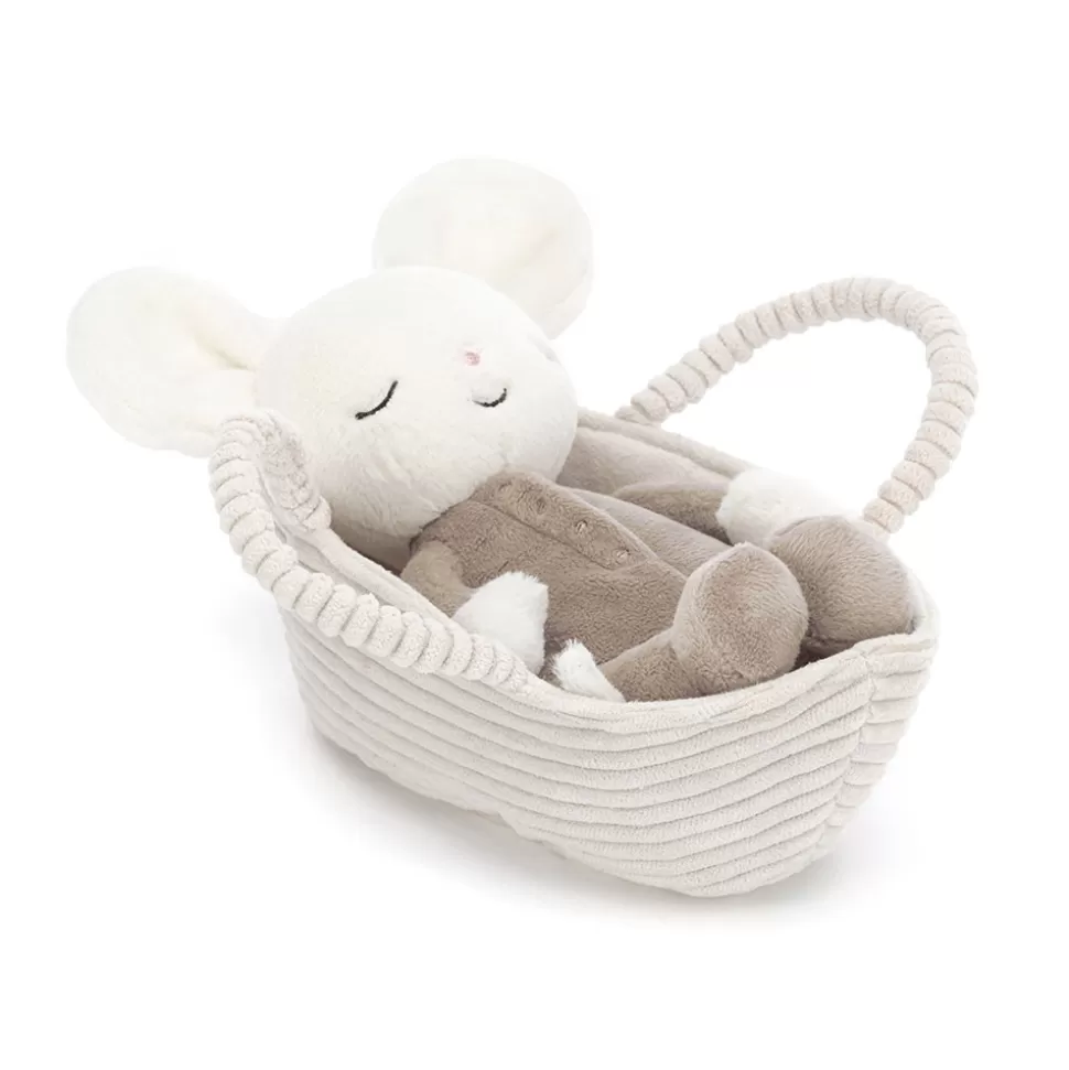 Jellychat Berceuse Souris - Doudou Musical pour Nuit Douce et Rêve Étoilé