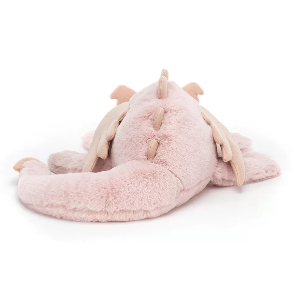 Doudou Dragon Rosée Magique Jellycat - Peluche Dragon à Câliner