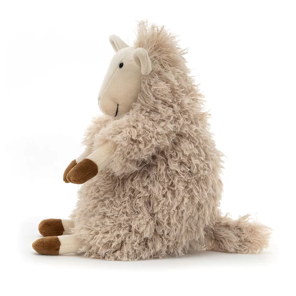 Mouton Sherri en peluche ultra-douce - Doudou câlin de la marque Jellycat