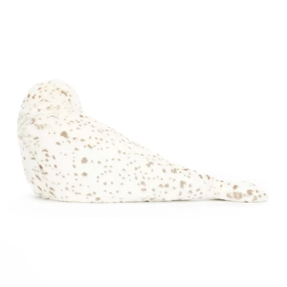 Doudou Phoque Sigmund - Peluche Sensorielle Jellycat pour Enfants et Bébés (Doux Câlins, Idée Cadeau Unique)