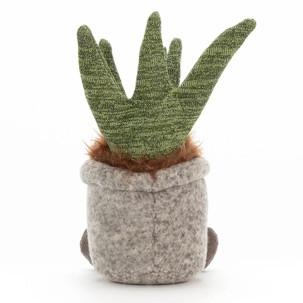Plante Succulente Rigolote Aloès - Compagnon Végétal Jellycat Adorable