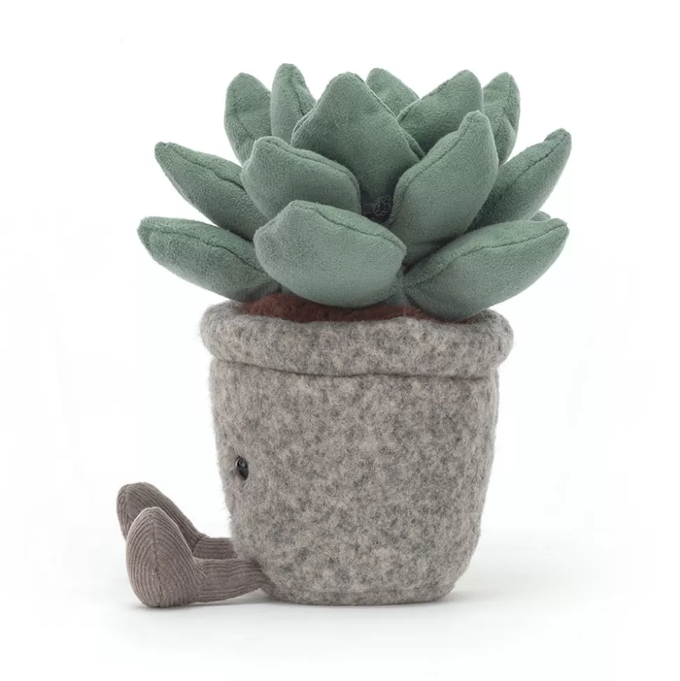 Azuré Rigolo - Plante Grasse Peluche Jellycat | Déco Adorable pour Enfants et Intérieurs