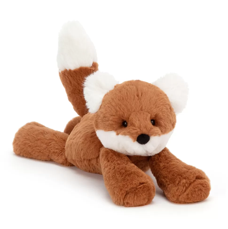 Renard Velouté Jellycat - Peluche Sensorielle pour Câlins Douillets 

Doudou Apaisant Smudge Fox - Peluche d'Exception en Édition Limitée 

Compagnon Doux Jellycat - Renard Tacheté Premium pour Moments Réconfortants