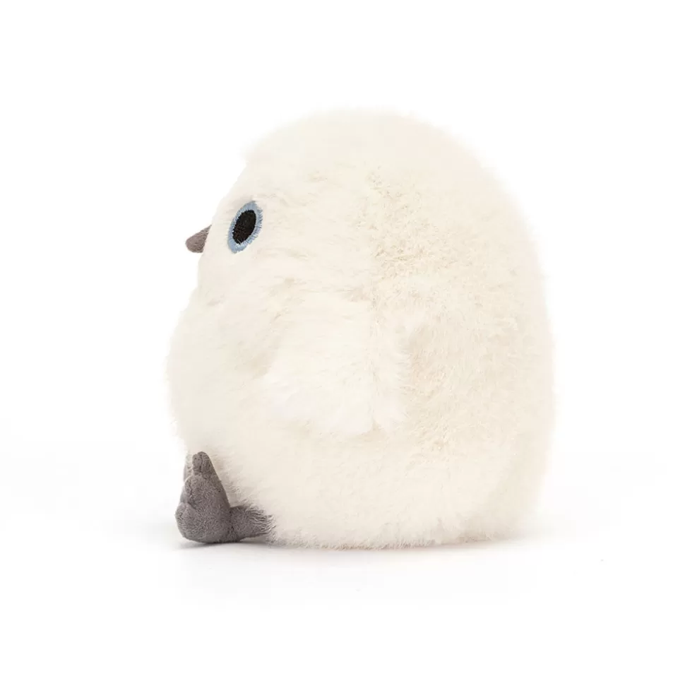 Jellycat - Compagnon Câlin Hivernal Chouette Blanche Étoilée