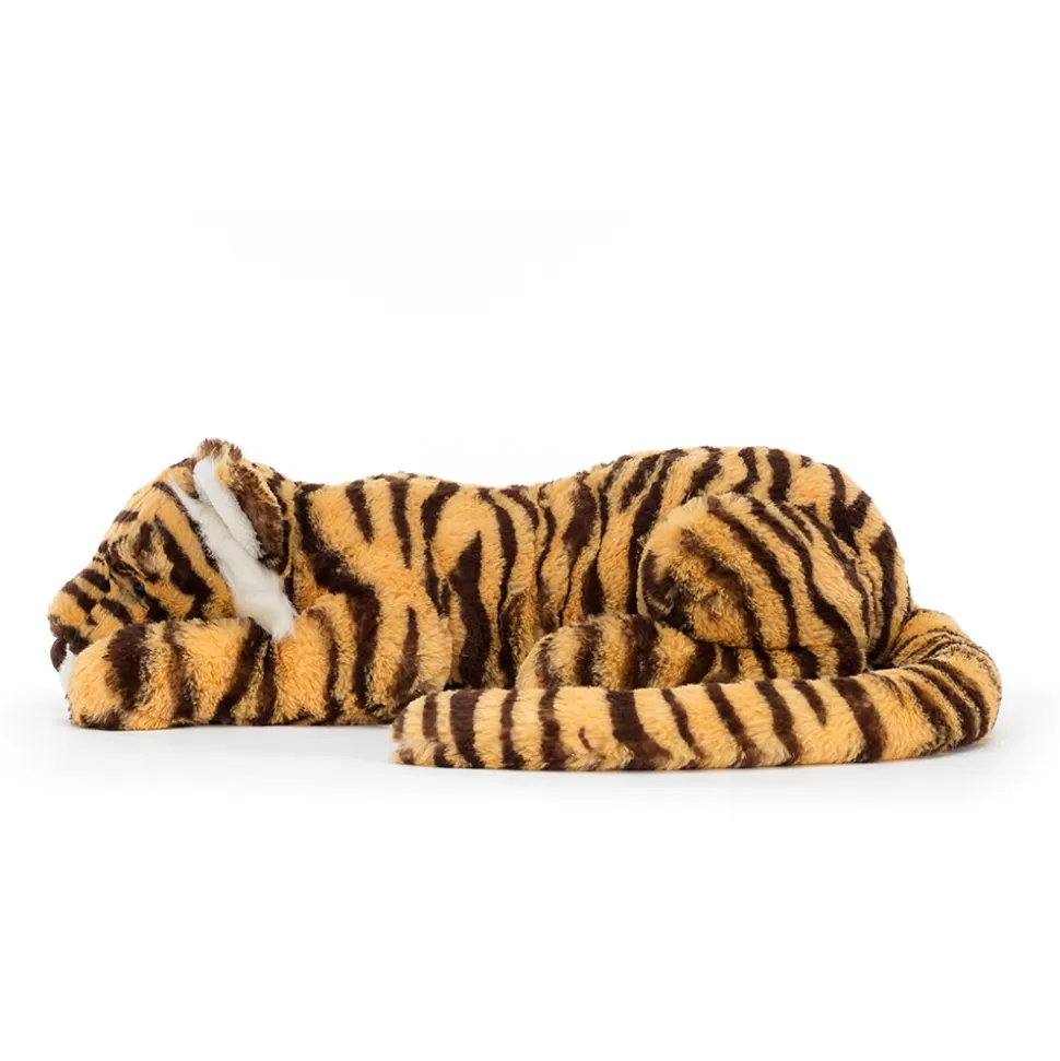Tigre câlin Taylor - Peluche douillette Jellycat au poil soyeux