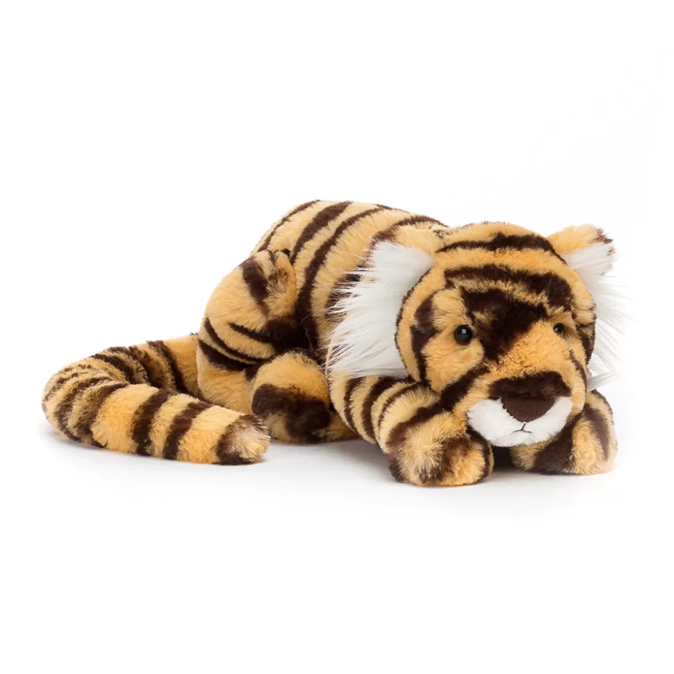 Tigre câlin Taylor - Peluche douillette Jellycat au poil soyeux
