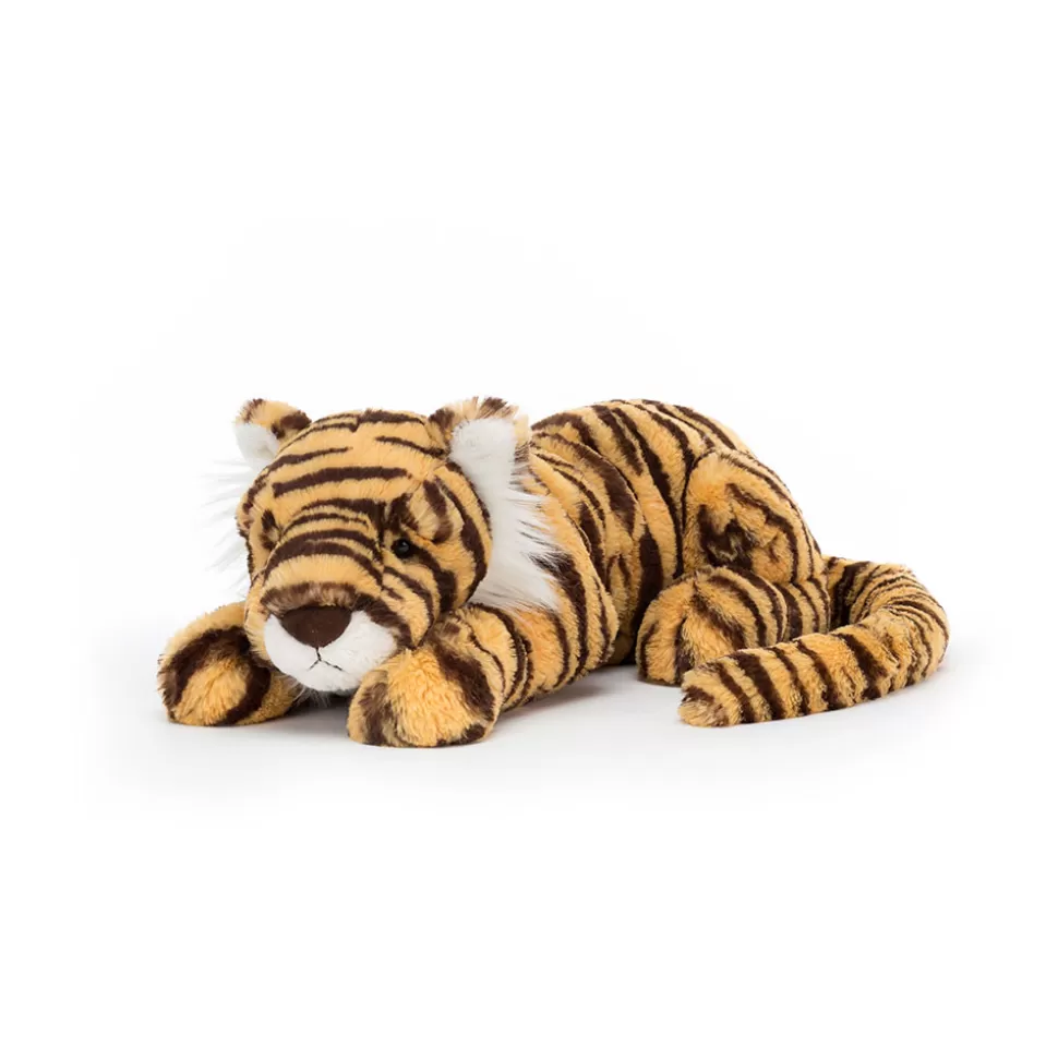 Tigre câlin Taylor - Peluche douillette Jellycat au poil soyeux