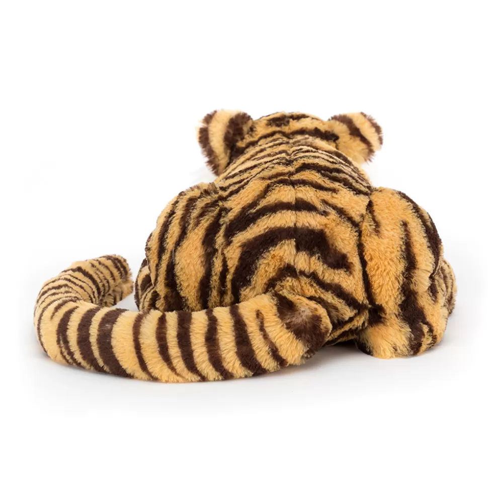 Tigre câlin Taylor - Peluche douillette Jellycat au poil soyeux