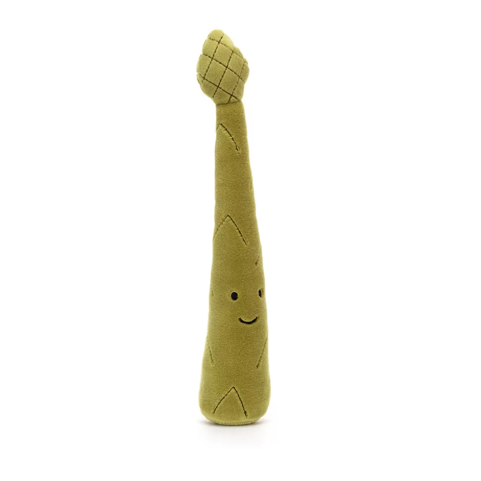 Asperge Joyeuse Jellycat - Légume Doux et Expressif