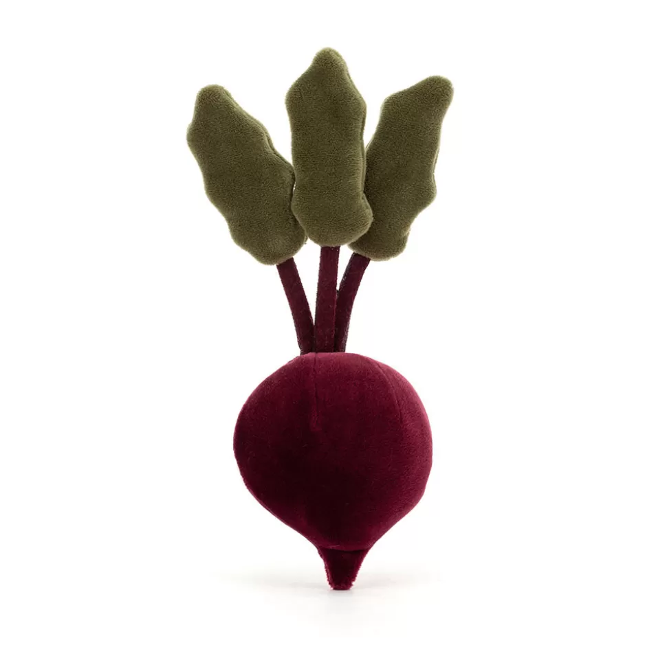 Jellycat - Betterave Peluche Émouvante, Légume Amusant pour Enfants et Collectionneurs