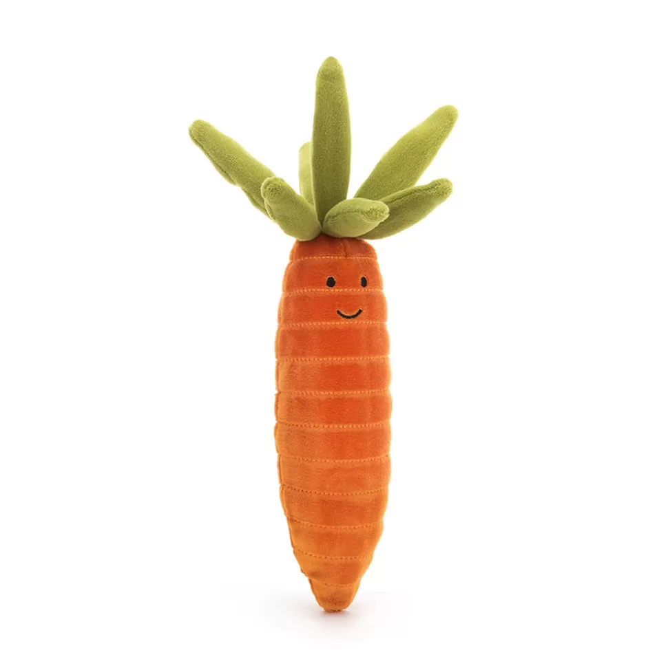 Doudou en Peluche Jellycat – Légume Rigolo Carotte Géante et Originale