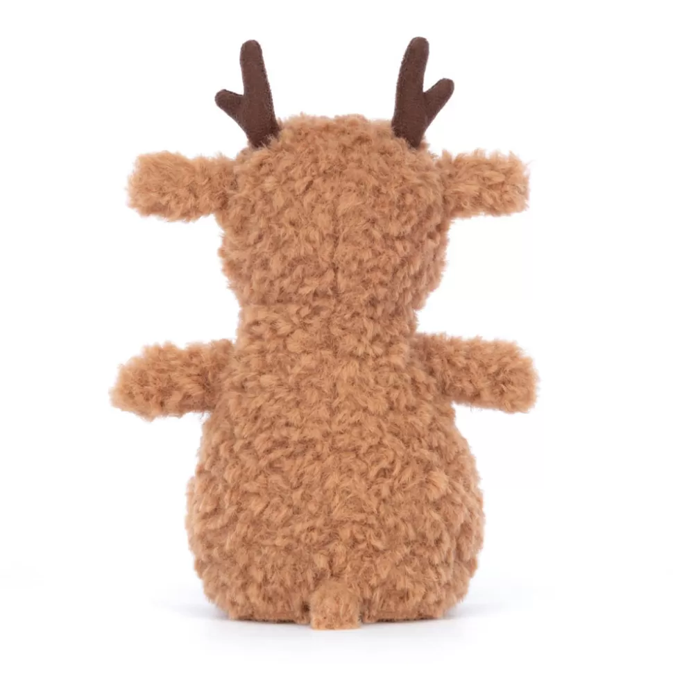Doudou Renne Jellycat - Peluche Douce pour Câlins de Noël